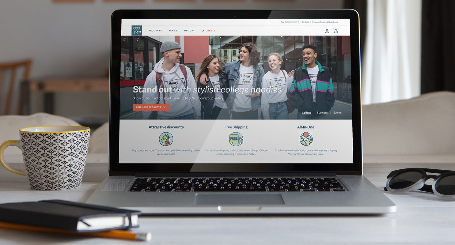 Spread Group launches PoD platform TeamShirts on the US market